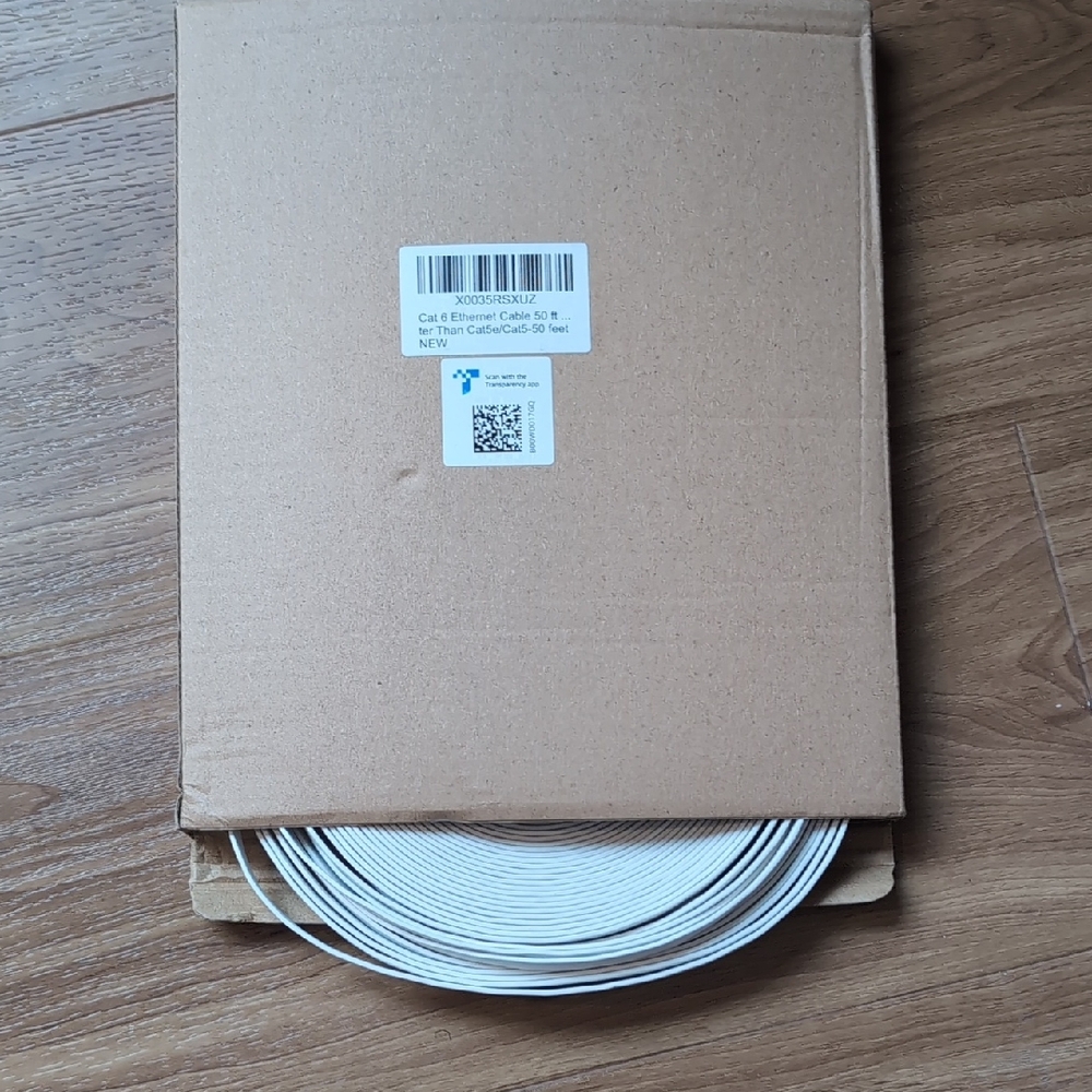 50ft Ethernet Cable Cat6